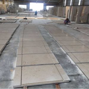 yellow limestone shaped flooring