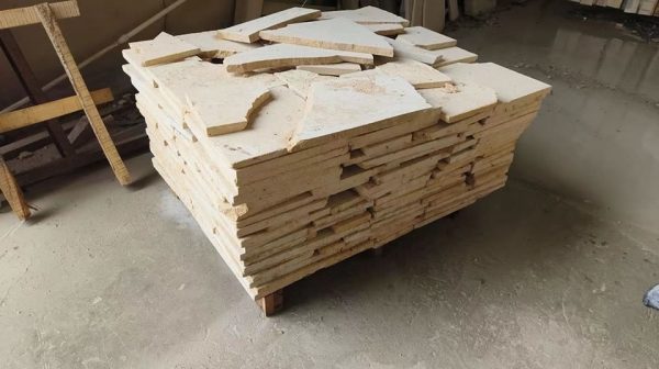 Yellow limestone Wall Veneer