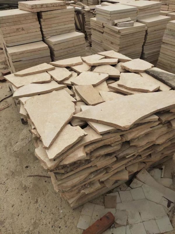 Yellow limestone Wall Veneer