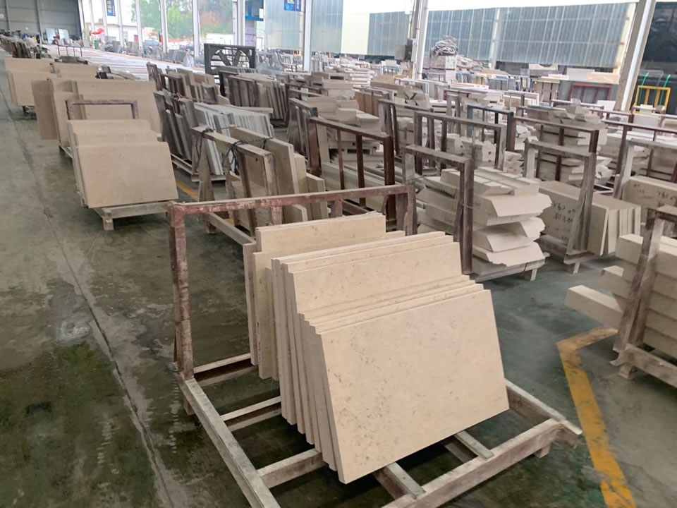 jura beige limestone paving factory